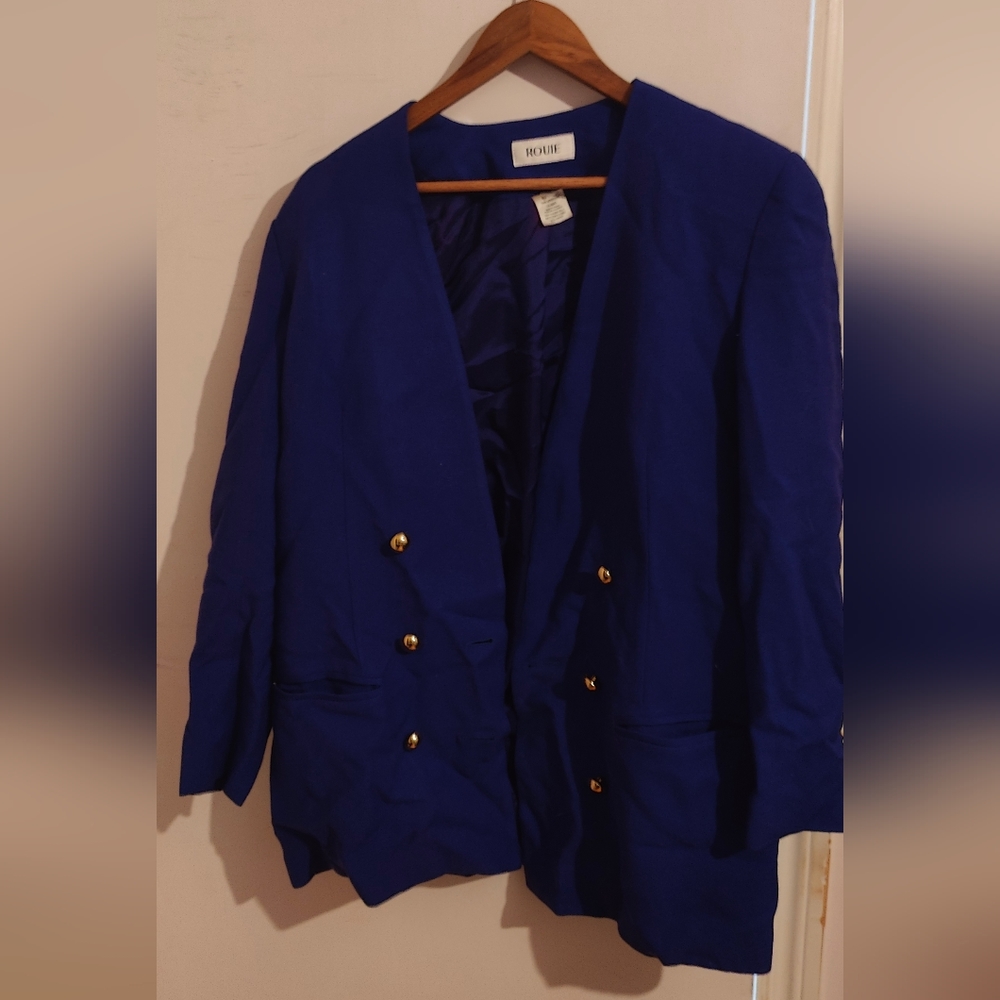 Vintage Wool Blazer